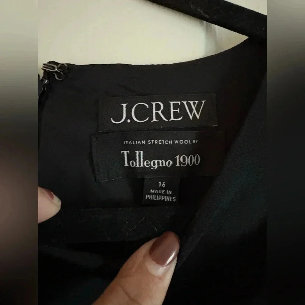 J. Crew Resume Dress in Four Season Stretch